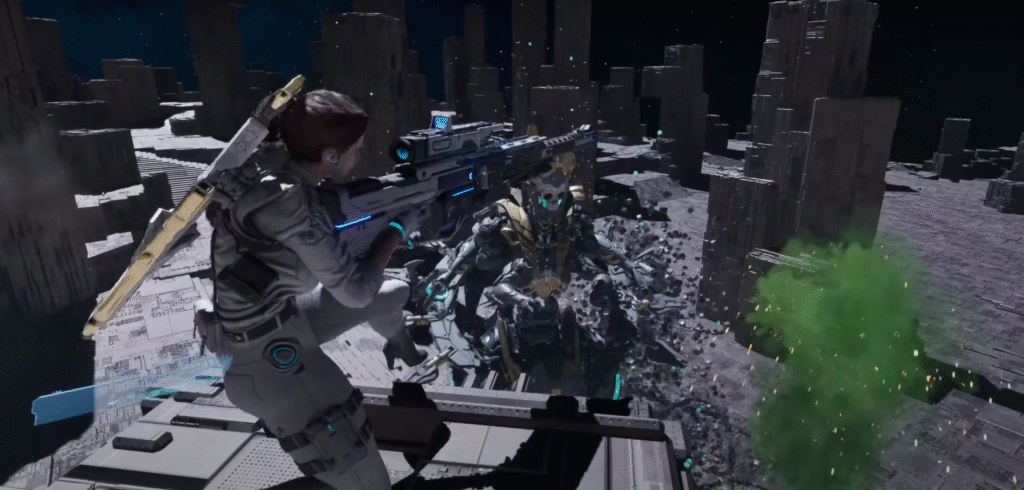 image showing gameplay of The First Descendant