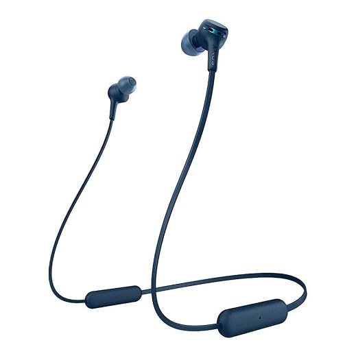 Image of WI-XB400 neckband earphones showing design and color from Amazon listing