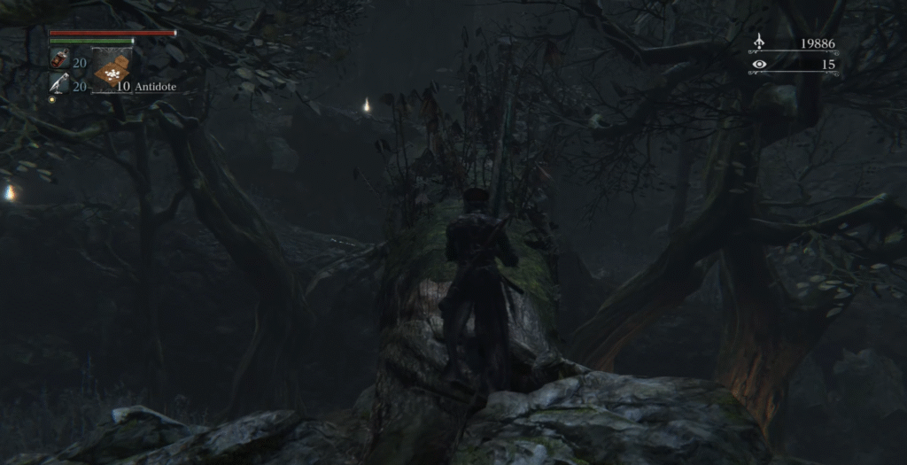 image showing gameplay of bloodborne